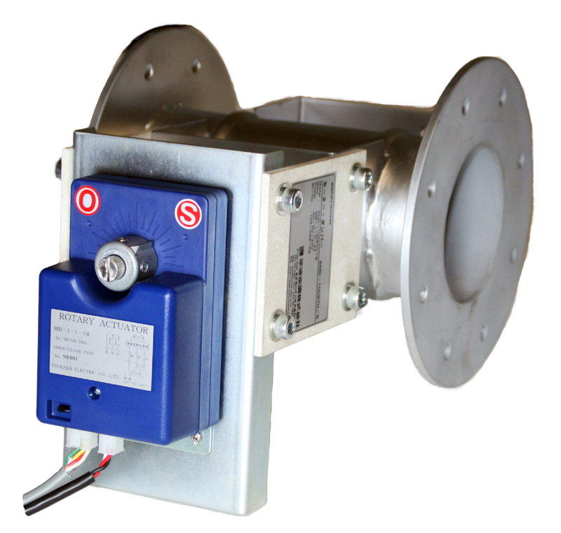 ロータリーアクチュエータ ダンパー バタフライダンパー 耐熱ダンパー 自動ダンパー 栄進空調株式会社